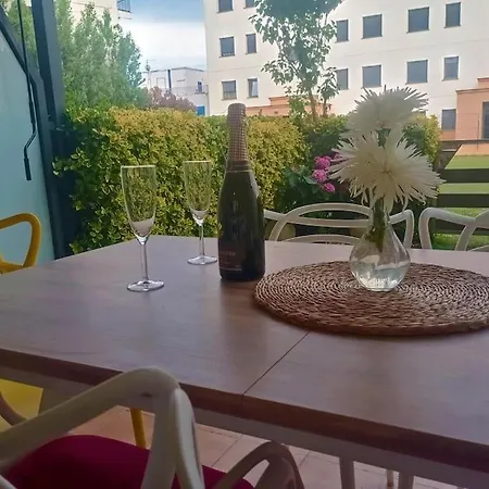 En Primera Linea De Mar شقة روساس